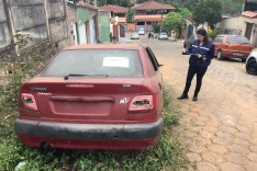 Resultados satisfatórios – Operação da Prefeitura de Itabira já retirou 46 carros abandonados das ruas